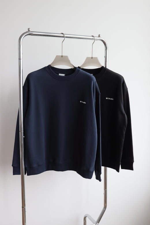 CO哥纶宽松磨毛水洗 圆领套头卫衣 WY912 商品图2