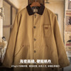 马登工装美式复古密歇根风衣卡其色巴恩风中长款廓形夹克外套男秋 商品缩略图2