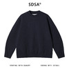 3055SDSA男士秋冬新款痞帅男装韩版简约压线圆领卫衣情侣百搭套头上衣 商品缩略图1