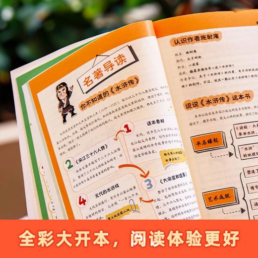 四大名著知识点大百科 8-15岁 一本书掌握四大名著知识点 商品图4