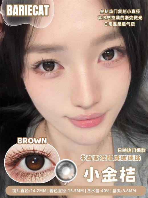 BarieCat 小金桔（日抛） 商品图0
