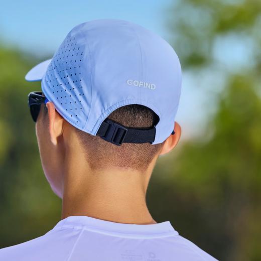 果凡马拉松跑步帽子男女圆顶夏季遮阳防晒五片帽 商品图5