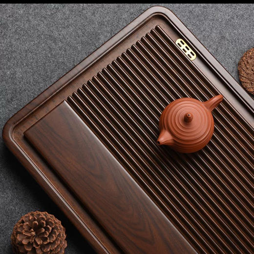 九竹龙阁重竹茶盘50cm 商品图1