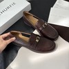 JEHURFIE/纪华菲腔调款～复古小金扣一脚蹬乐福单鞋AB25367 商品缩略图0