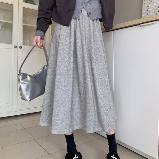 SUDUAN素段 初秋山本风糯米半身裙 遮肉显瘦 4色可选 商品图11