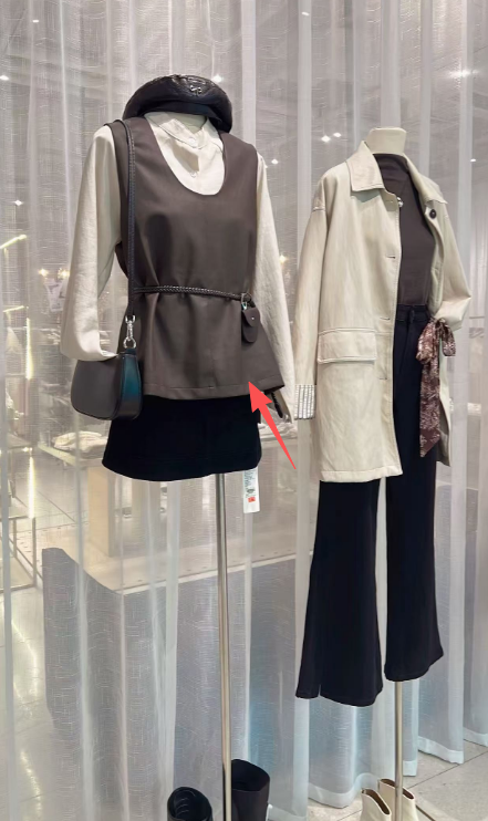 【门店同款】ENJOY秋季“城市与旷野”衬衫马甲两件套 165843102