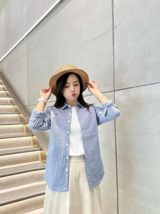 佐丹奴女装25年新款威廉王子长袖衬衫05345038 商品图5