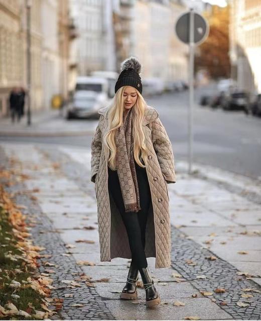 柜子流出GU经典双提花羊毛围巾男女同款 商品图8