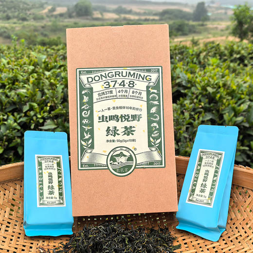 乳山生态绿茶 酵素生态六不用种植50g（5g*10袋）/袋 商品图1