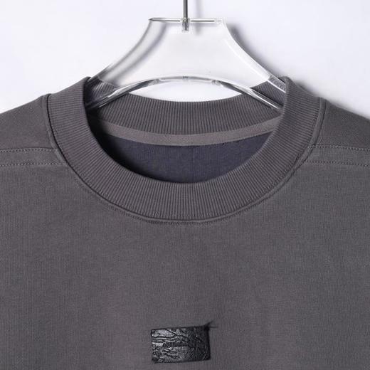 SDSA男士秋冬新款痞帅男装压线扎染做旧圆领卫衣胸前标设计百搭潮 商品图2