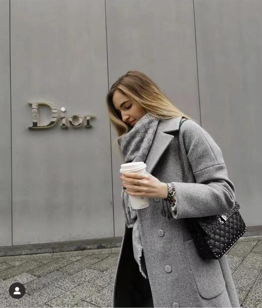 柜子流出GU经典双提花羊毛围巾男女同款 商品图12