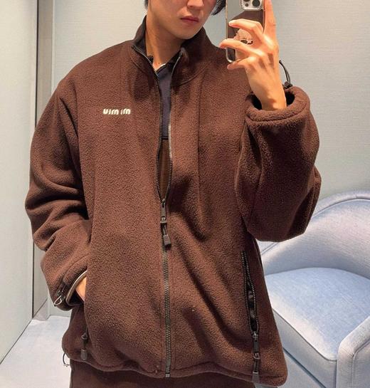 中性款绒面立领夹克外套oversize版017 商品图4