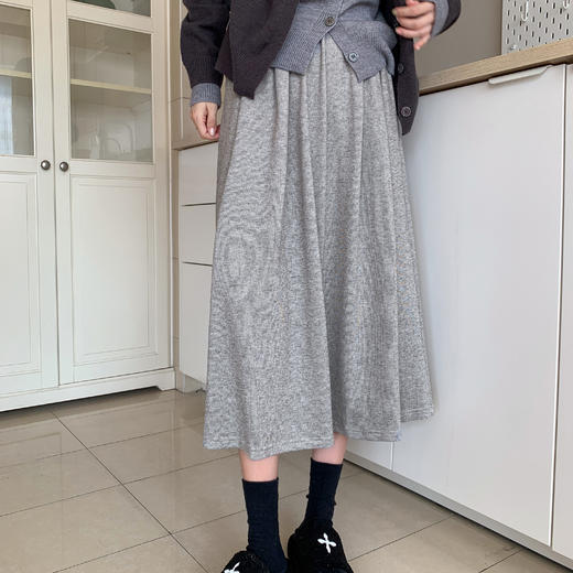 SUDUAN素段 初秋山本风糯米半身裙 遮肉显瘦 4色可选 商品图10