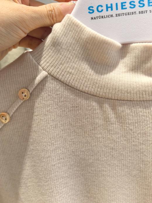 【莱赛尔绵羊毛腈纶打底外穿】SCHIESSER德国舒雅女士小高领长袖莱赛尔绵羊毛腈纶混纺面料打底衫保暖260g31/26180U 商品图9