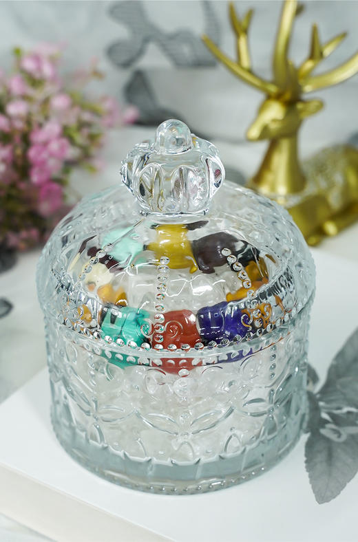 素园 天然水晶消磁碗 水晶净化 消磁 手串手链消磁 商品图4