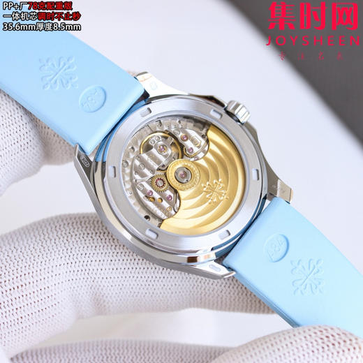 百达翡丽 Patek Philippe AQUANAUT手雷5068系列 PP+手雷女款 78克配重版 调时不止秒 女士腕表
表盘尺寸：35.6mmX8.5mm 商品图6