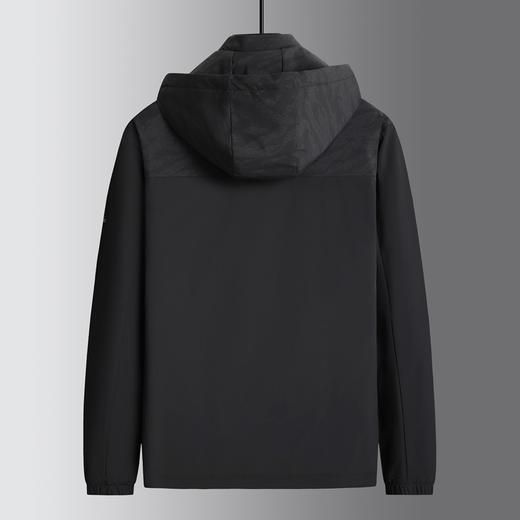 【DK】大依优型大码男装夹克外套棉服商务可脱卸帽上衣棉衣 商品图1