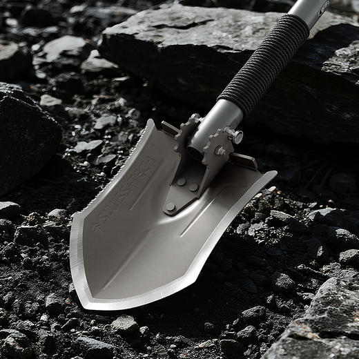 SWISS+TECH 瑞士科技多功能工兵铲户外兵工铲子锰钢加厚车载越野钓鱼折叠铁锹 商品图1