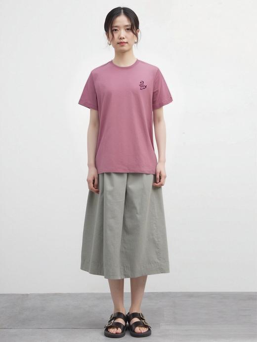 佐丹奴女装25年商场同款动物刺绣图案纯棉T恤13325330 商品图5