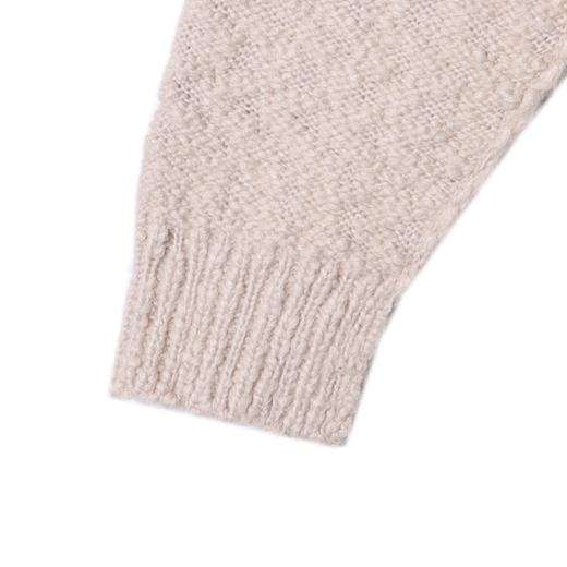 24313SDSA男士秋冬新款痞帅男装韩版简约纯色圆领针织衫百搭宽松毛衣 商品图4