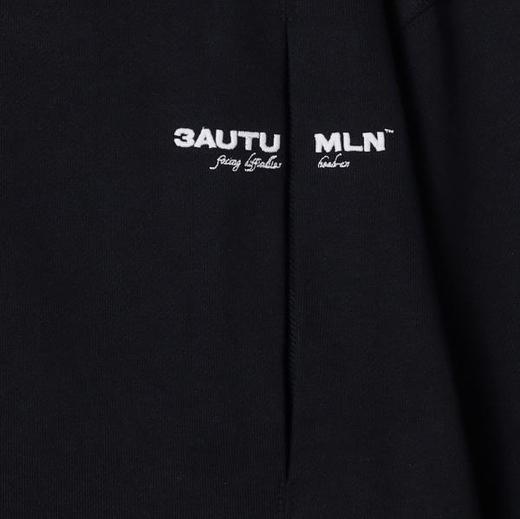 SDSA男士秋冬新款痞帅男装·韩版简约撞色刺绣字母圆领卫衣网红款 商品图3