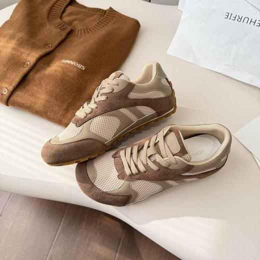 JEHURFIE/纪华菲舒适感的天菜！内增高拼接美高德训鞋AB25507 商品图1