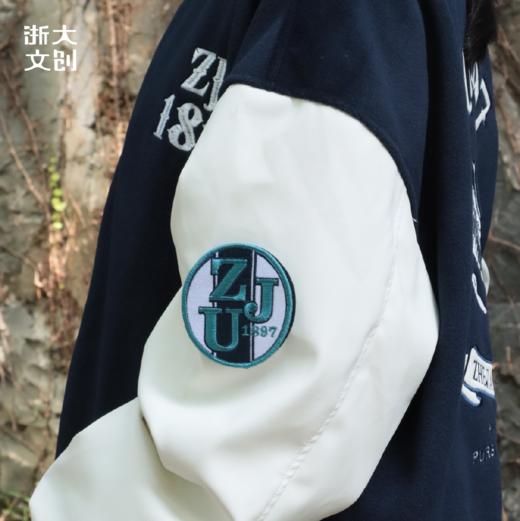 浙江大学求是鹰刺绣魔术贴-蓝色/黑色 商品图3