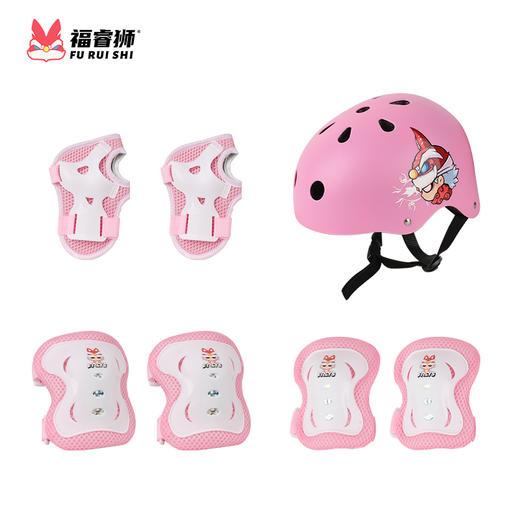 福睿狮 儿童头盔护具7件套 商品图0
