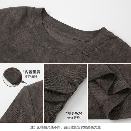 【商场同款】CNA5967 “ 潮针织 “收腰显瘦版型好穿百搭 面料细腻软绵亲肤自在 晕染花纹摩登好看 商品图5