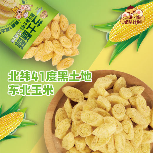 奶酪计划芝士酥酥瑞士卷蒜香味65g 商品图3