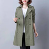 早秋优品【韩系气场女王！藏肉显瘦】春秋中长款风衣外套女2025秋装新款韩版宽松气质外衣秋季时尚女装。ha 商品缩略图1