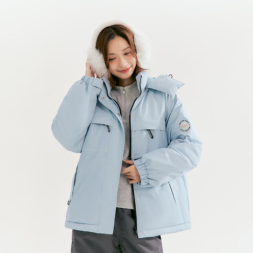 笛莎Deesha青少年女童羽绒服2025冬季女童工装户外羽绒服 商品图1