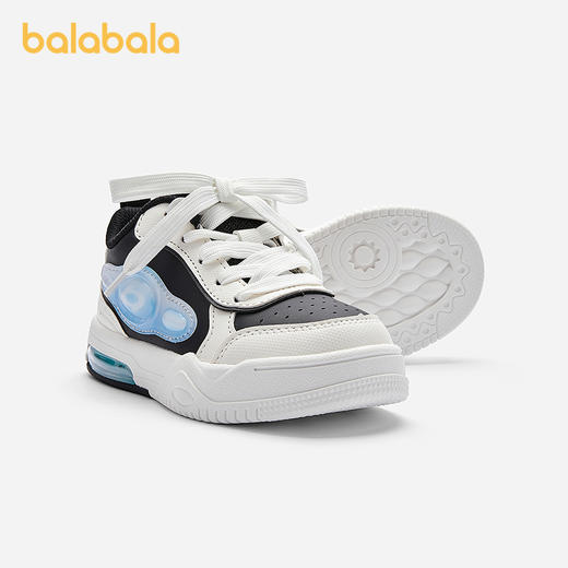 巴拉巴拉童鞋儿童运动鞋男童板鞋中帮鞋子秋冬透气休闲鞋时尚百搭 商品图1
