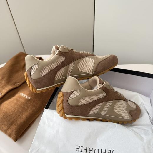 JEHURFIE/纪华菲舒适感的天菜！内增高拼接美高德训鞋AB25507 商品图2