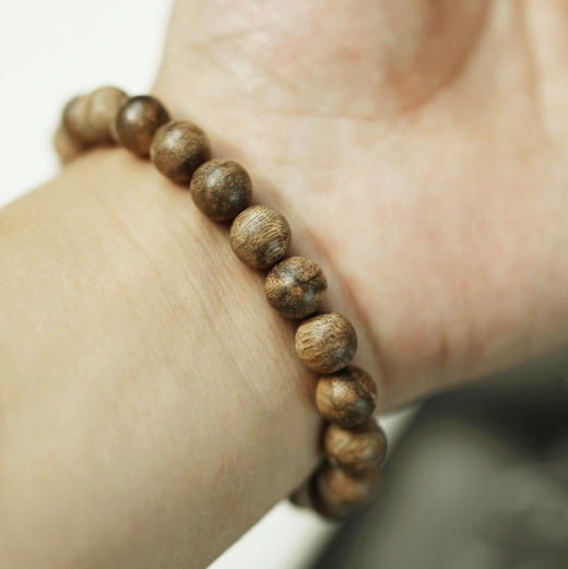 【青山特惠】 9mm 22颗 柬埔寨沉香老料手串 6.81g  c0202 商品图8