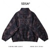 SDSA男士秋冬新款痞帅男装潮牌扎染拉链立领夹克外套百搭时尚外套 商品缩略图4