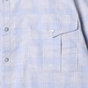 2175SDSA男士秋冬新款痞帅男装韩版简约撞色格纹格子翻领长袖衬衫百搭 商品缩略图3