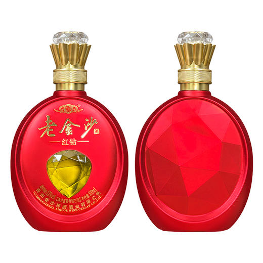 老金沙（红钻）52度 清浓酱兼香型白酒 500ml*6瓶/箱 商品图2