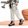 【实体店同款】男女童全腰针织长裤冬季新款安奈儿童装AM546100 商品缩略图0