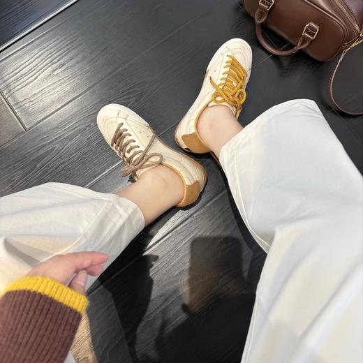 JEHURFIE/纪华菲旺斯星空～复古星星擦色做旧小脏鞋AB25510 商品图8