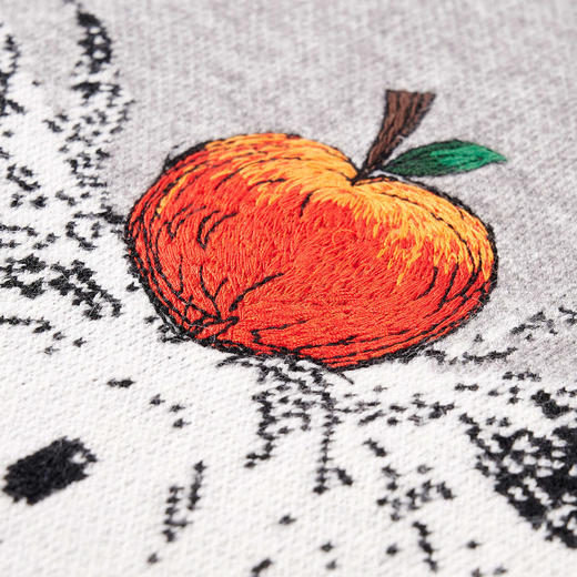 NPC潮牌CC系列刺绣苹果小狗印花针织毛衣男童趣秋上新CC59SW02 商品图1