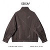 073227SDSA男士秋冬新款痞帅男装复古纯色立领夹克美式百搭时尚宽松外套 商品缩略图5
