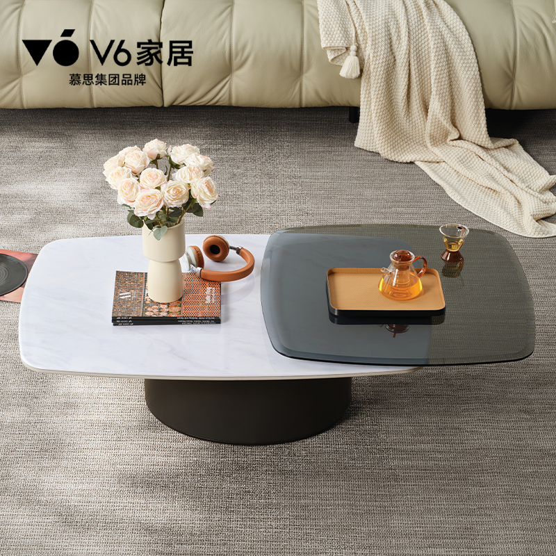 V6家居 EFZ1-125 茶几时光转