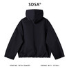 5035SDSA男士秋冬新款痞帅男装韩版色拉链口袋连帽卫衣开衫休闲外套 商品缩略图4