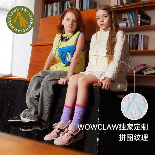 美国WOL 秋冬儿童夹棉马甲秋冬款男女童保暖运动衣轻薄户外外套小爪衣 商品图2