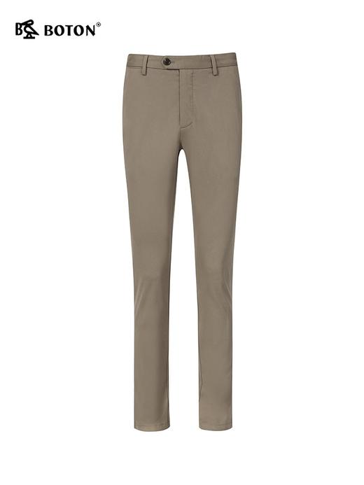 波顿男士春秋冬 休闲裤 有机棉纱 直筒修身舒适长裤ME877323 商品图4