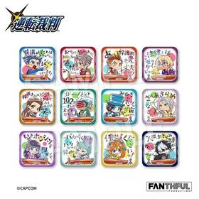 FANTHFUL 逆转裁判 范师傅 方徽章 吧唧 12包/盒 国谷