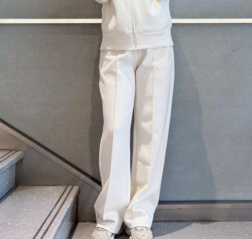 佐丹奴女装25年商场同款【空气三明治】直筒阔腿针织裤05415126 商品图0