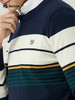波顿男士秋冬 毛衣 撞色条纹 合身美英休闲长袖款MU737323 商品缩略图3