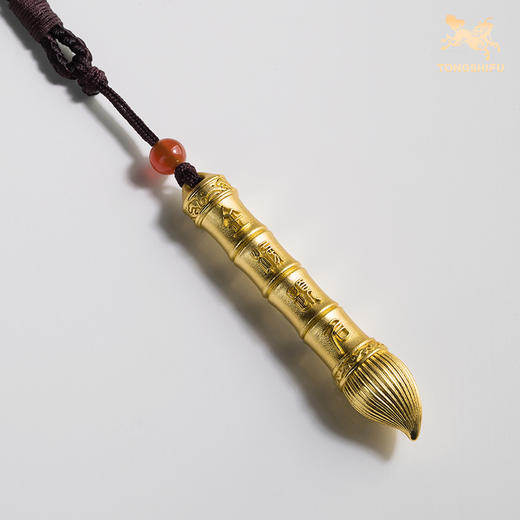 铜师傅《文昌笔》桌面书房文笔铜摆件 金榜题名挂件 送学生礼物 商品图2